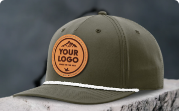 Leather Snapback Cap Leather Snapback Cap