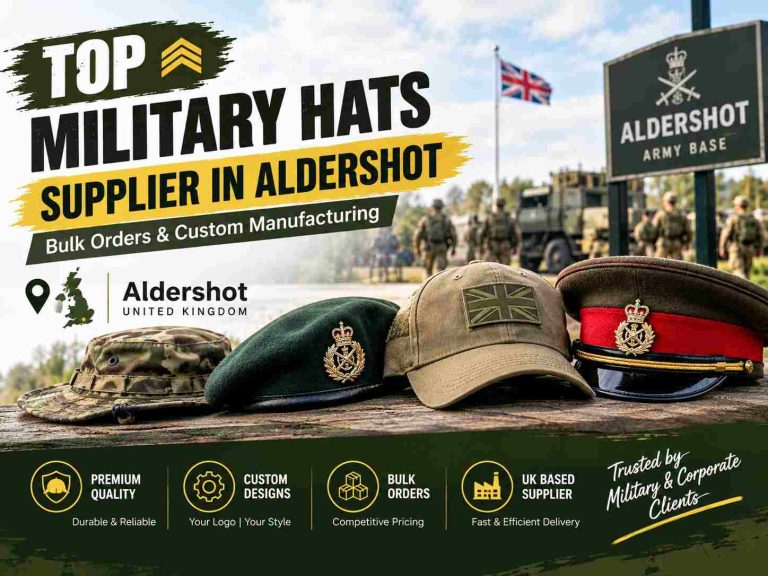 Top Military Hats Supplier In Aldershot Bulk Orders & Custom Manufacturing