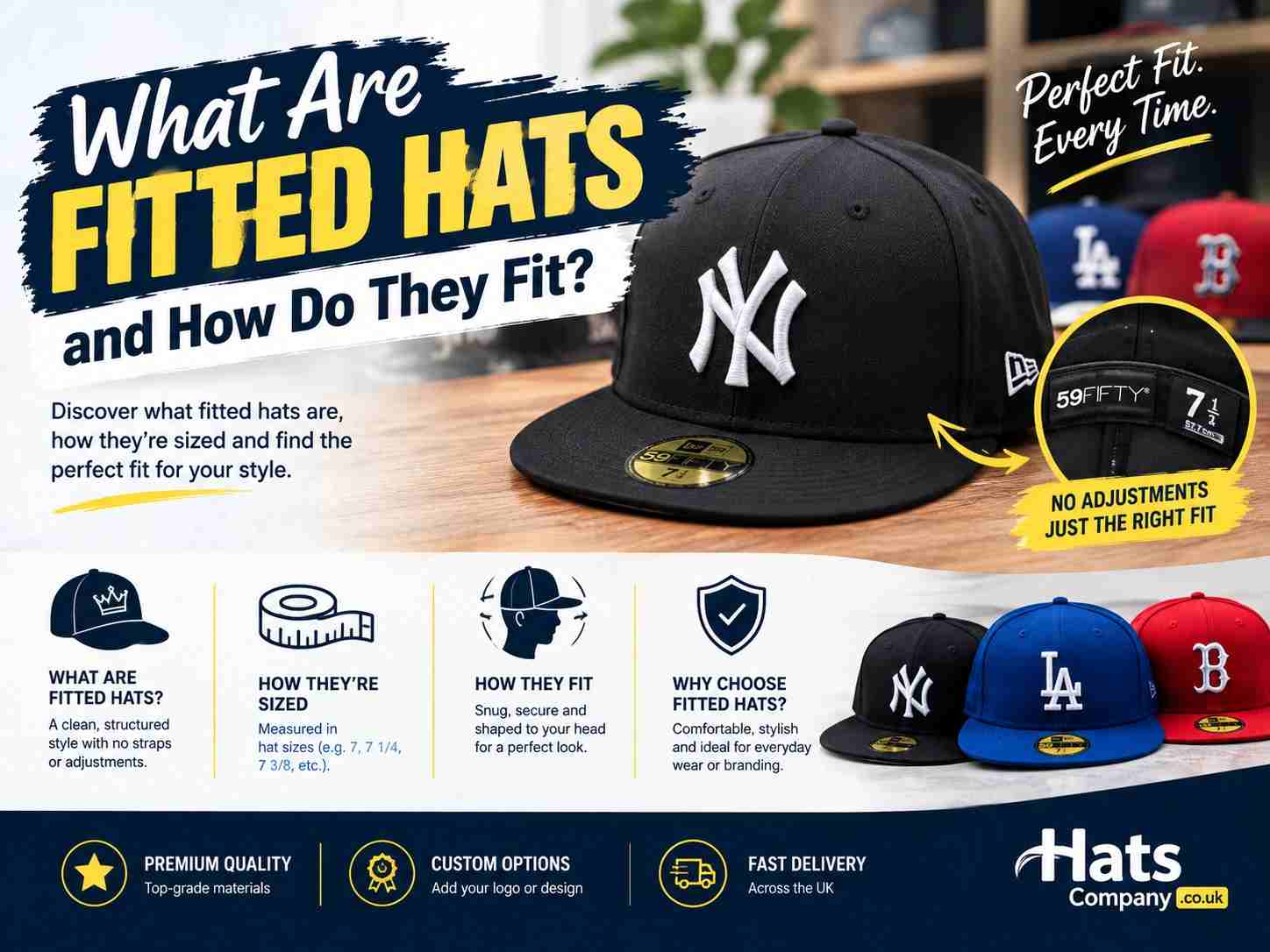 What Are Fitted Hats and How Do They Fit?